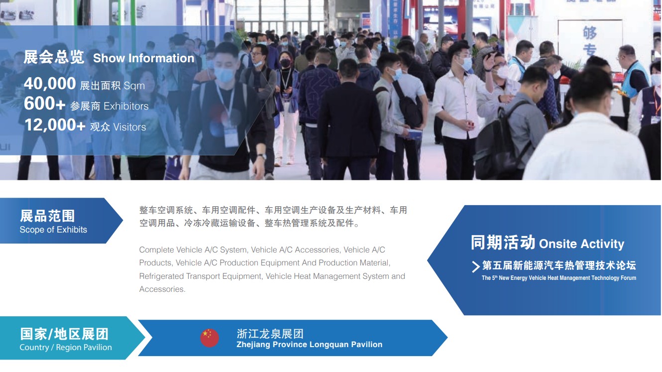 上海國際車用空調(diào)及熱管理技術(shù)展覽會(huì)