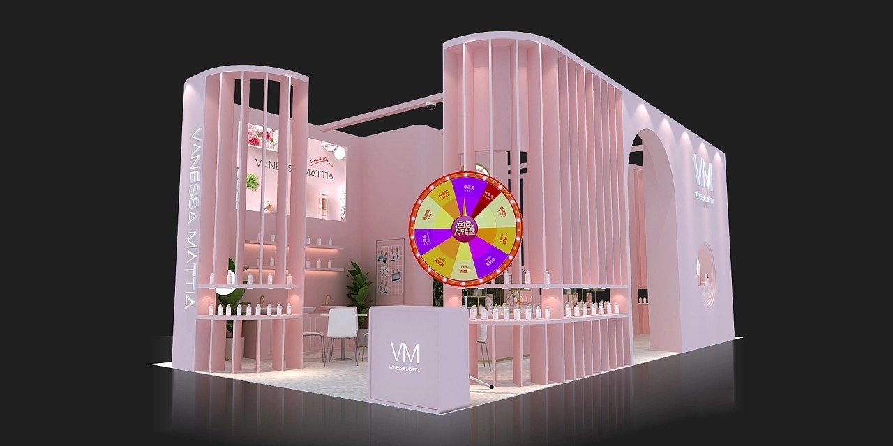 美博會VM展臺設(shè)計搭建案例分析及會展服務(wù)